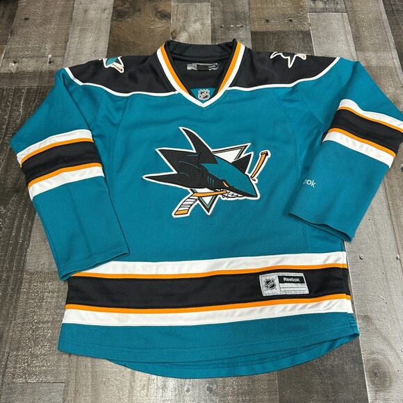 San Jose Sharks Women’s NHL Reebok Official Licensed Jersey – Size Small - Picture 1 of 12